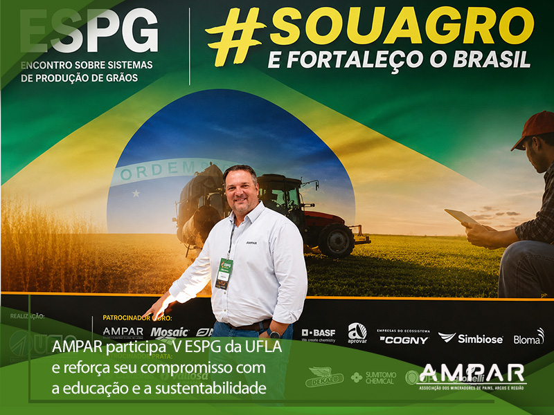 AMPAR participa como patrocinadora do V ESPG da UFLA e reforça seu compromisso com a educação e a sustentabilidade