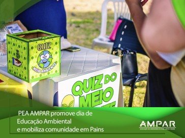 PEA AMPAR promove o Entardecer Ambiental no parque Dona Zina