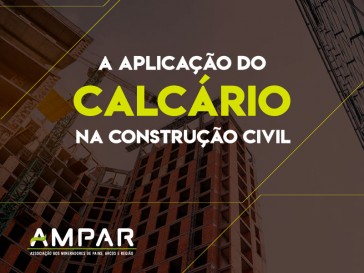 Aplicação do calcário na construção civil