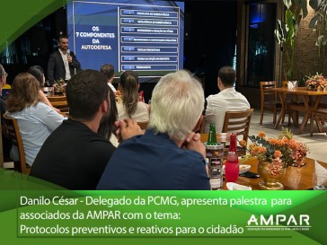 Encontro Especial AMPAR: Segurança, Convivência e Conhecimento